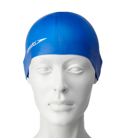 Unisex Junior Flat Silicone Swim Caps - Multicolor_2