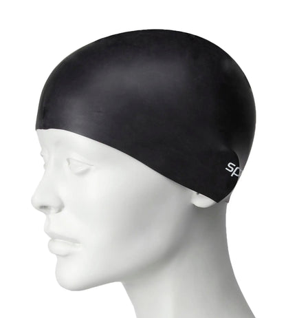 Unisex Junior Flat Silicone Swim Caps - Multicolor_10