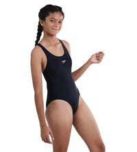 Girl's Splashback Swimwear - Navy_3