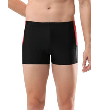 Men's Endurance Dive Aquashort - Black  &  Fed Red_1