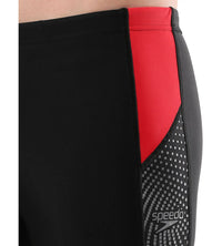 Men's Endurance Dive Aquashort - Black  &  Fed Red_6