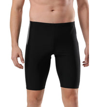 Men's Endurance Dive Jammer - Black & Dove Grey_1