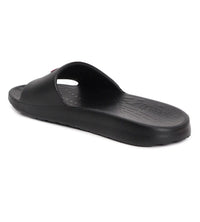 Women's Single Colour Slides - Black & Raspberry Fill_4