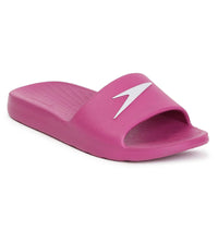 Women's Single Colour Slides - Berry & White_3