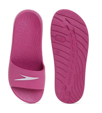 Women's Single Colour Slides - Berry & White_7