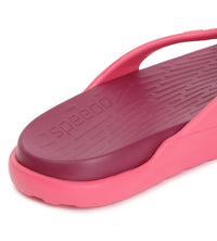 Women's Dual Colour Flip Flops - Deep Plum & Cinder Rose_6