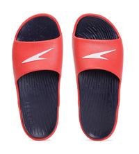 Men's Dual Colour Slides - True Navy & Fed Red_1