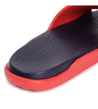 Men's Dual Colour Slides - True Navy & Fed Red_6