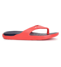 Men's Dual Colour Flip Flops -  True Navy & Fed Red_2