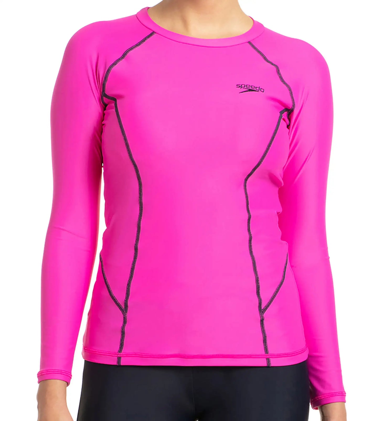 Women's Endurance Long Sleeve Suntop - Ecstatic & True Navy_5