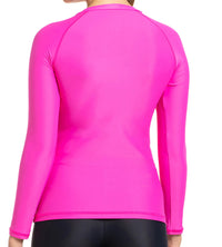 Women's Endurance Long Sleeve Suntop - Ecstatic & True Navy_6