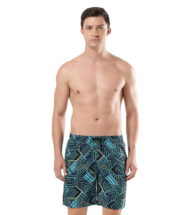 Men's Essential Sport Allover Watershorts - True Navy  &  Aquarium_6